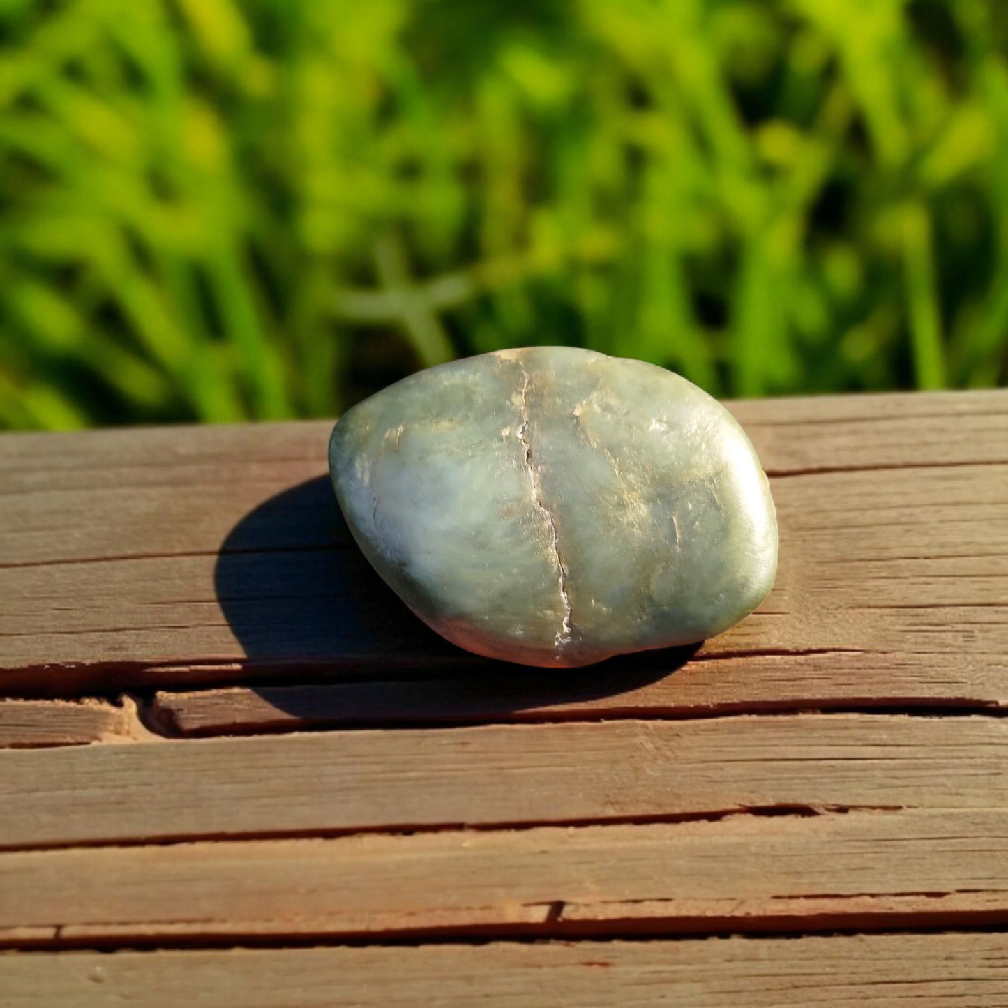 Uncut Piece Natural Rough Green Nephrite Jade 240 Grams