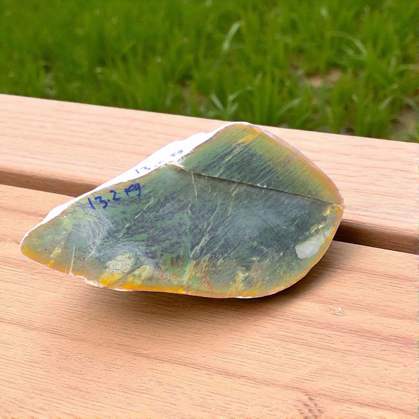 Natural Rough Green Nephrite Jade 13.2 Kg