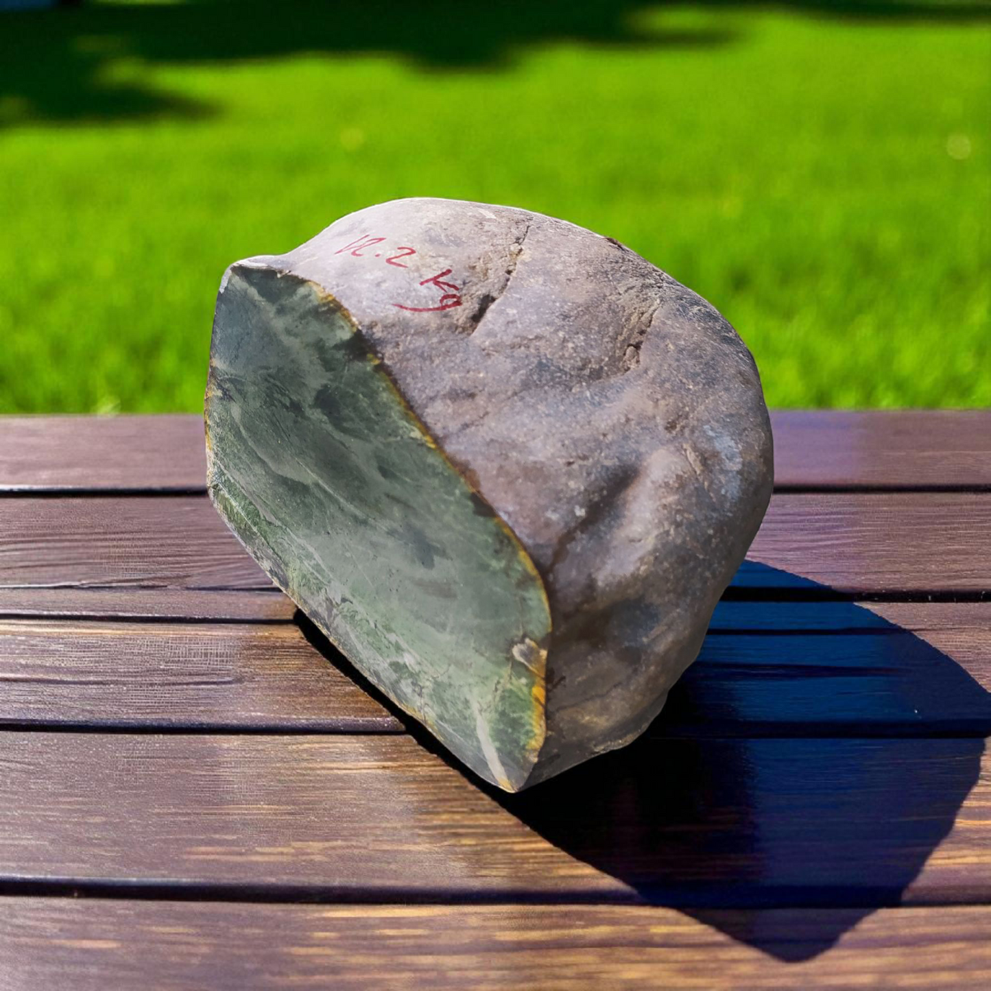 Natural Rough Nephrite Jade Multicolour 12.2 Kg