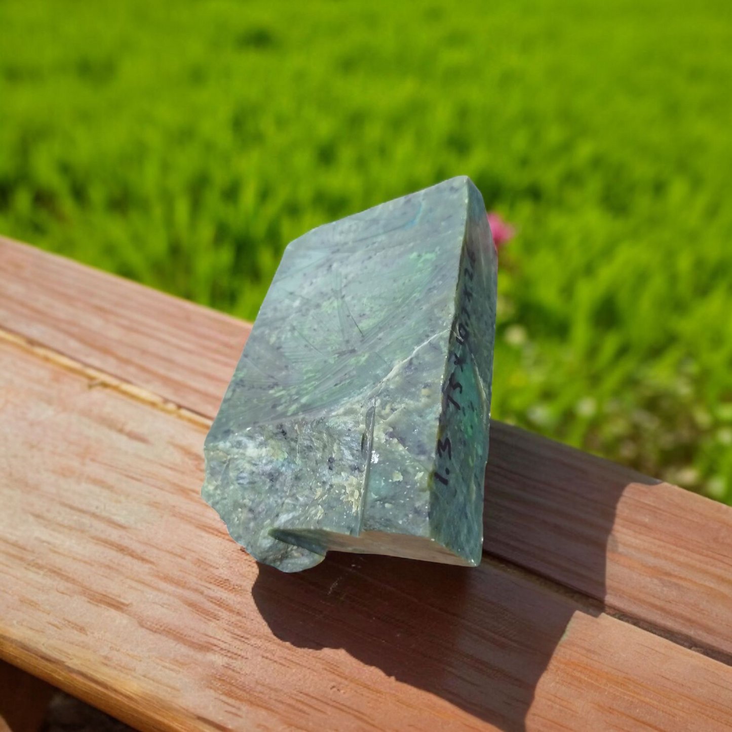 Natural Rough Green Nephrite Jade 1.3 Kg