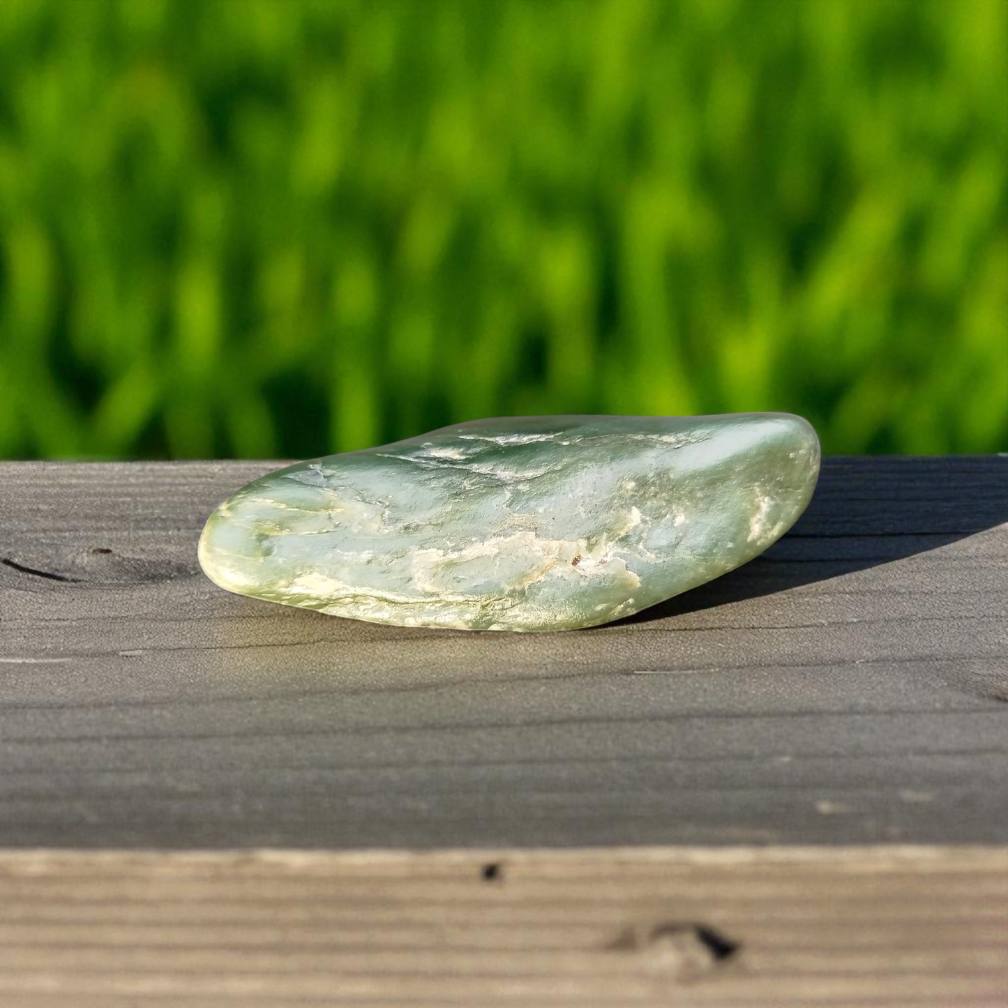 Uncut Piece Natural Rough Green Nephrite Jade 280 Grams