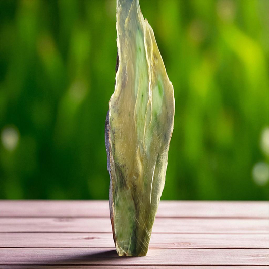 Nice Natural Rough Green Nephrite Actinolite Jade 1.3 Kg