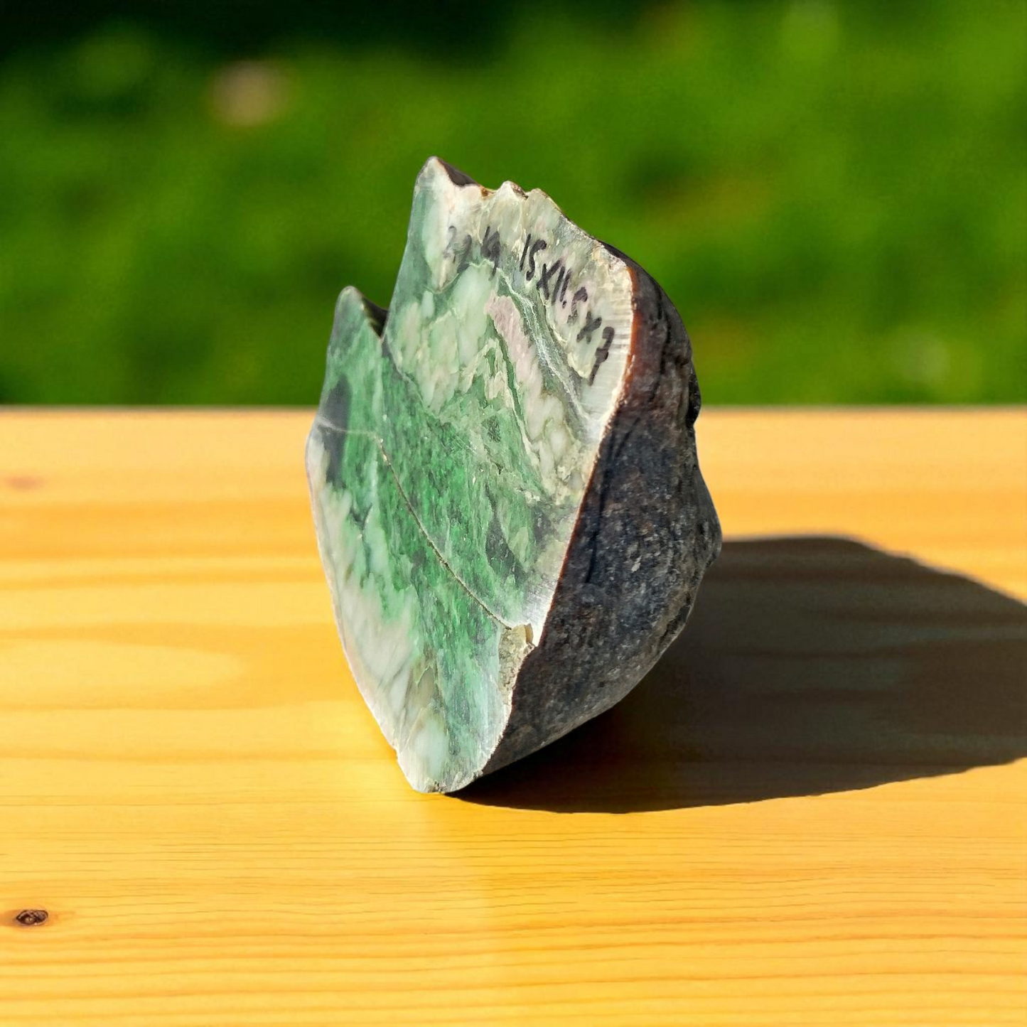 Natural Rough Green Nephrite Jade 4.85 lb