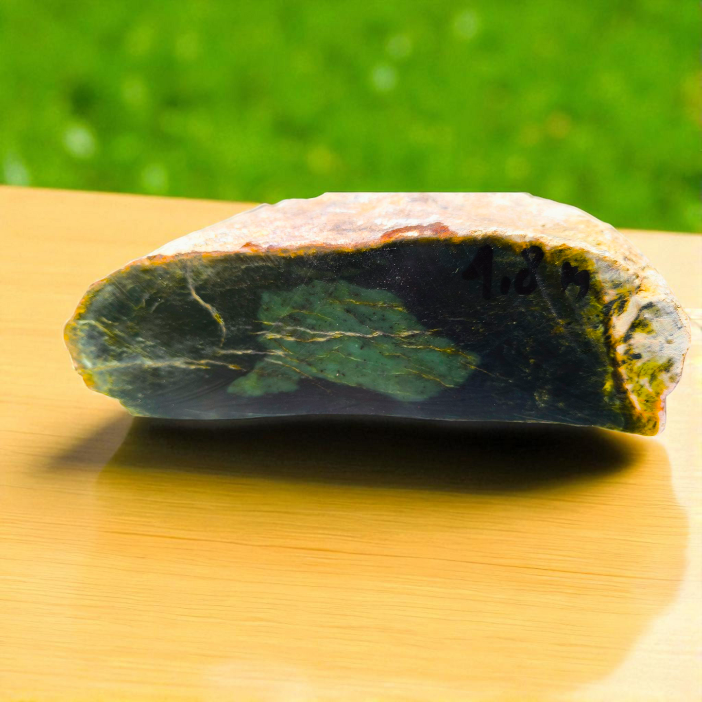 Natural Rough Green Nephrite Jade 6.8 Kg