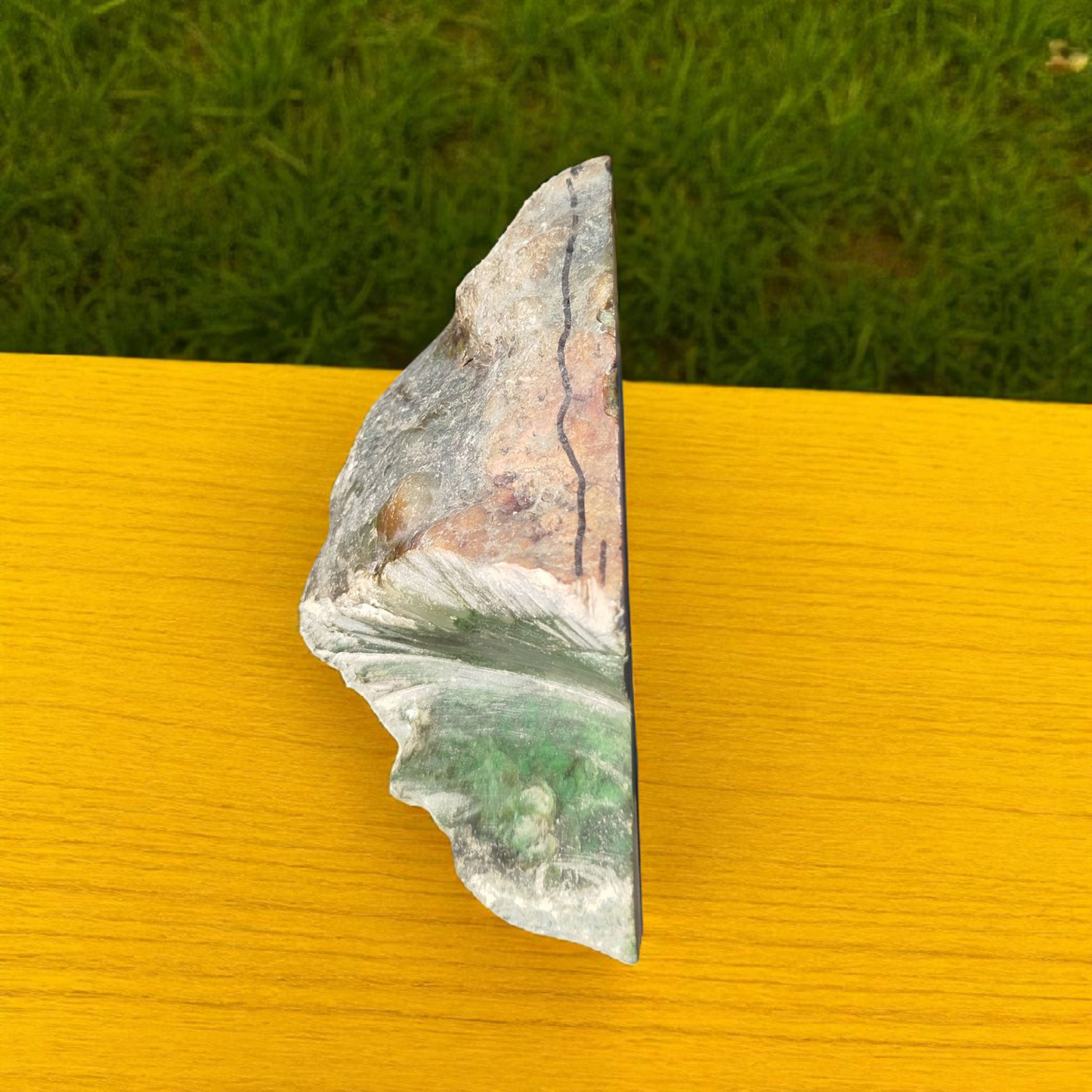 Natural Rough Green Nephrite Jade 4.85 lb