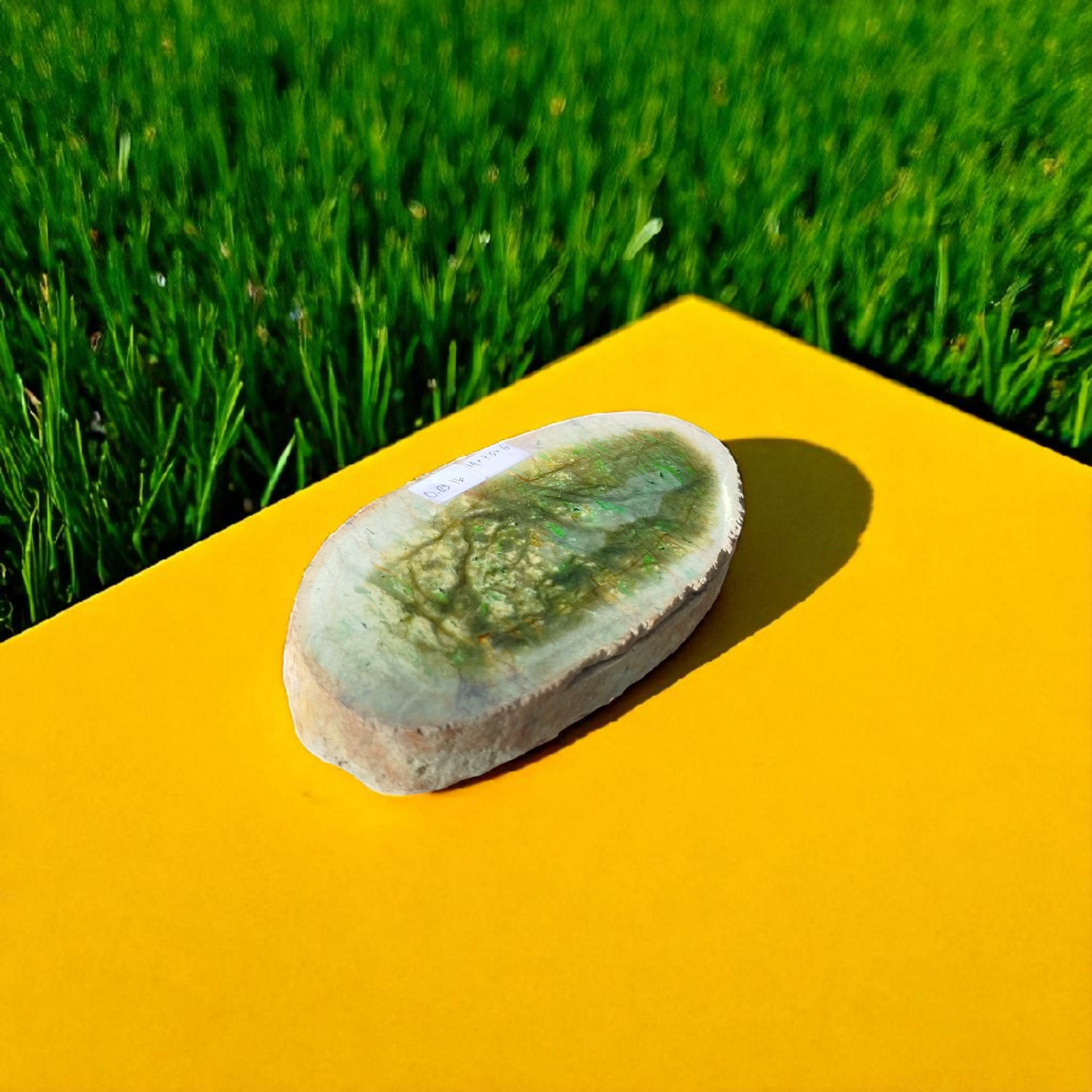 Natural Rough Green Nephrite Jade 0.85 lb