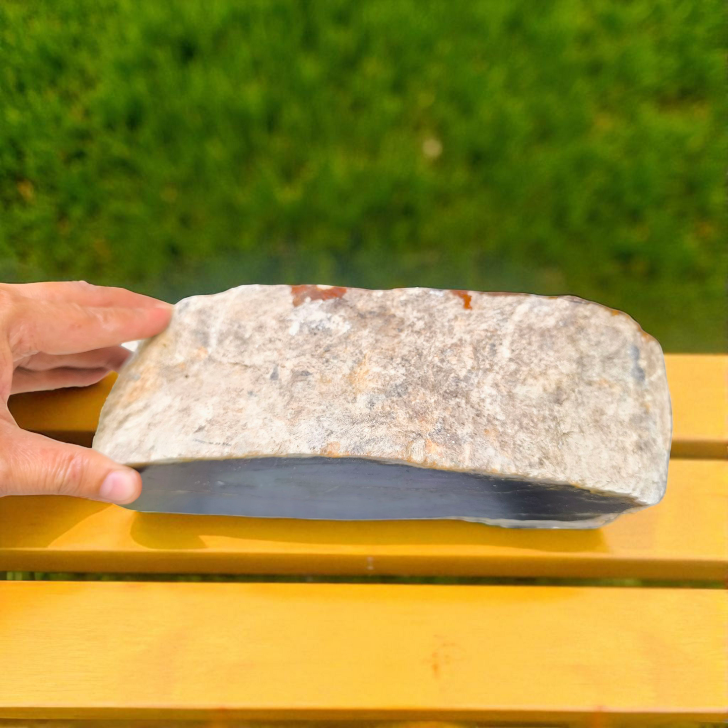 Natural Rough Green Nephrite Jade 6.8 Kg
