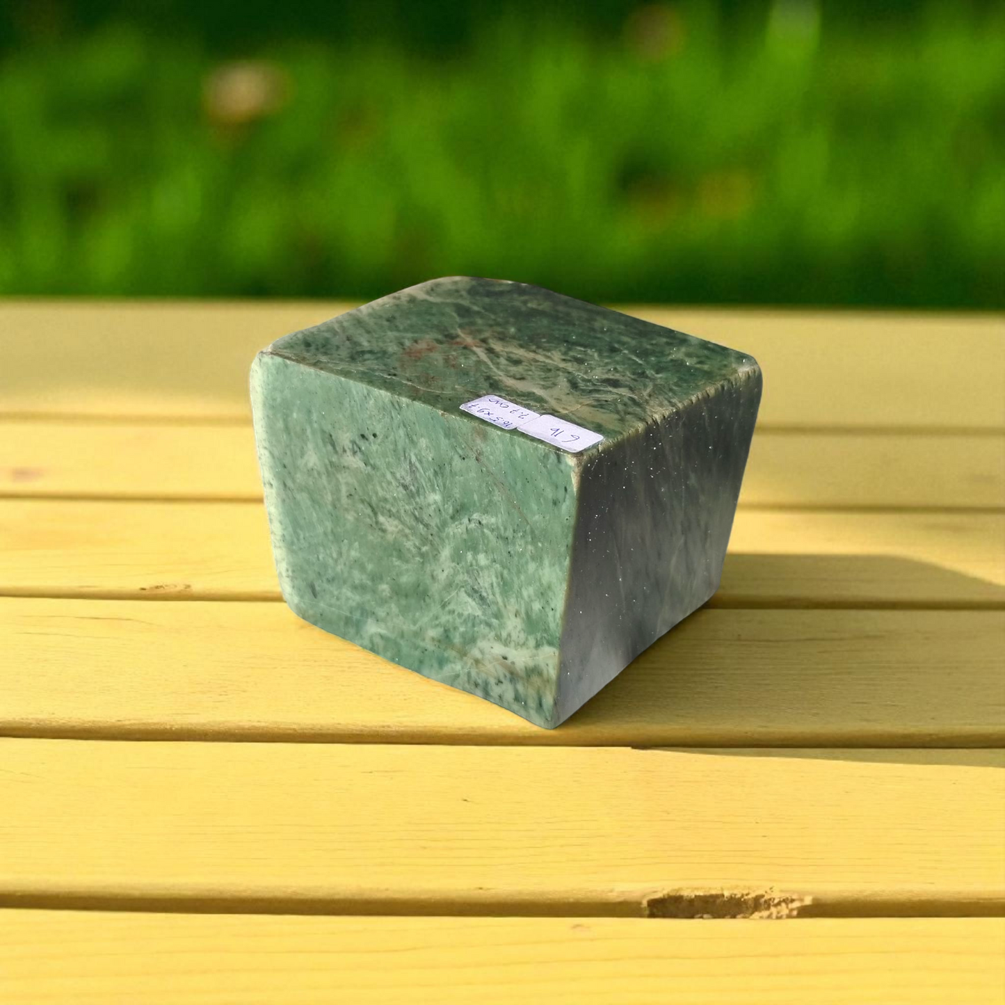 Natural Rough Green Nephrite Jade 6 lb