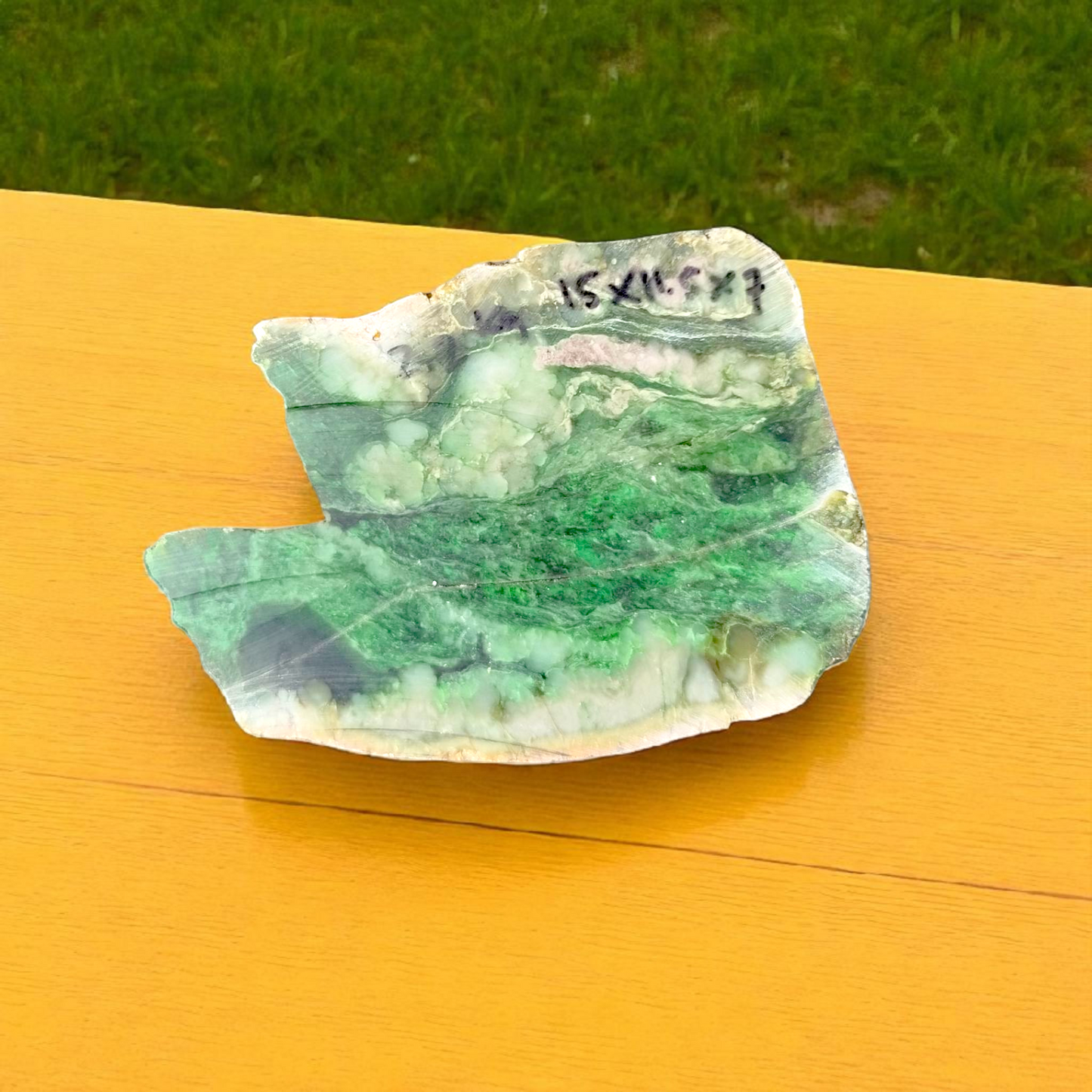 Natural Rough Green Nephrite Jade 4.85 lb