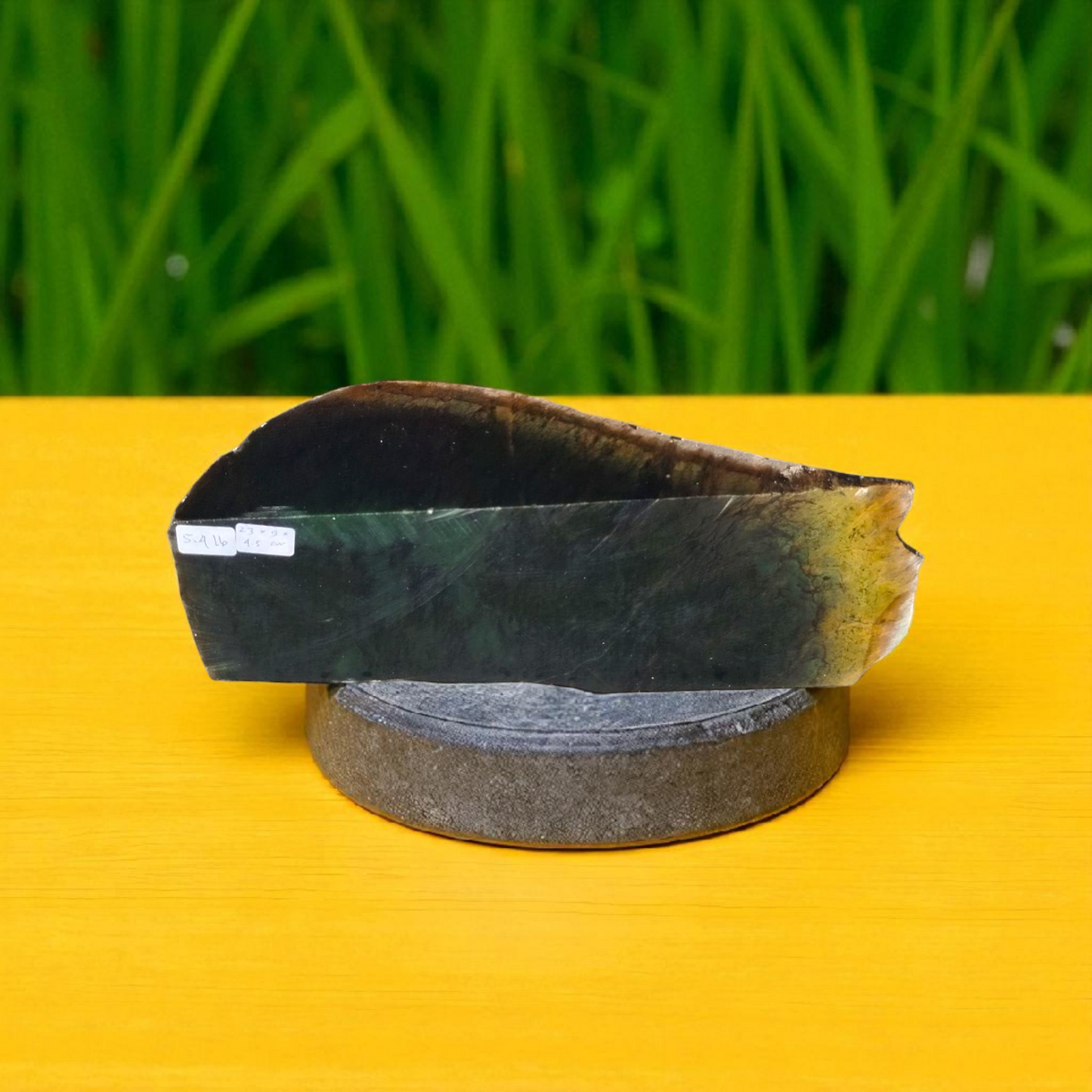 Natural Rough Dark Green Nephrite Jade 5.4 lb