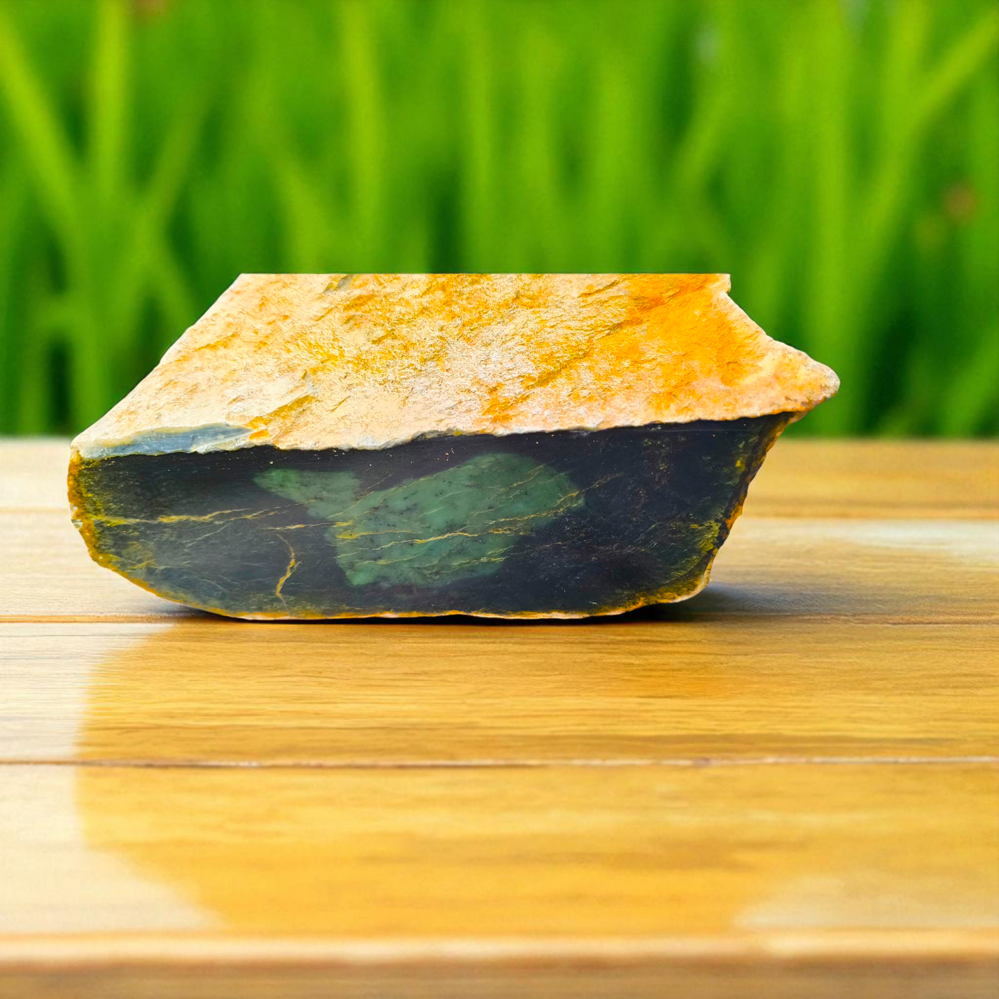 Natural Rough Green Nephrite Jade 6.8 Kg