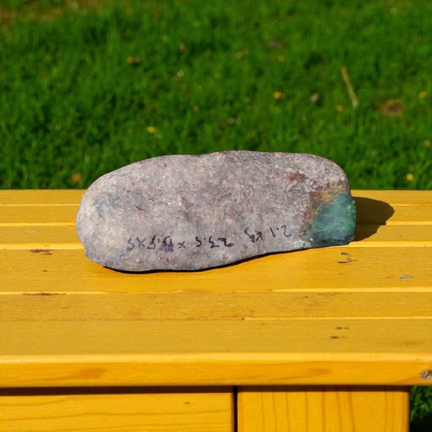Natural Rough Green Nephrite Jade 4.6 lb