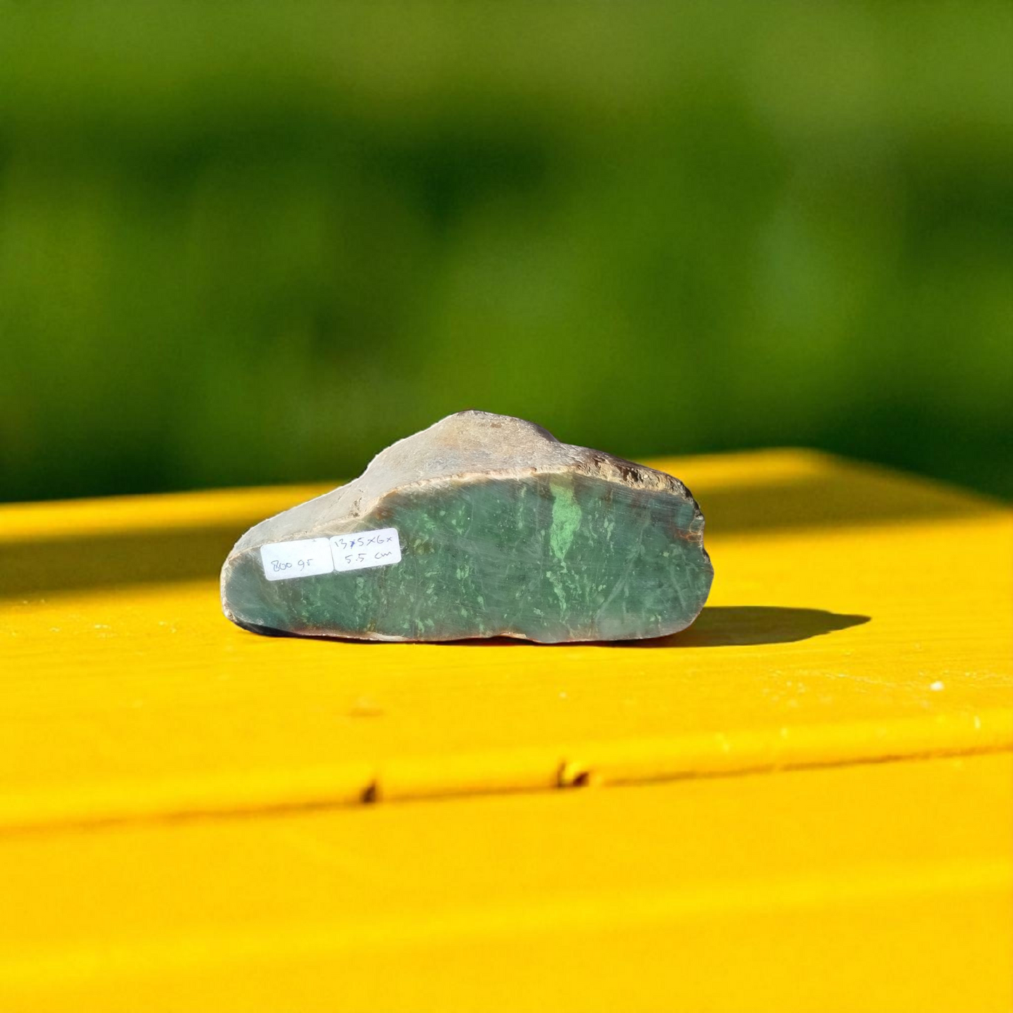 Natural Rough Green Nephrite Jade 1.76 lb