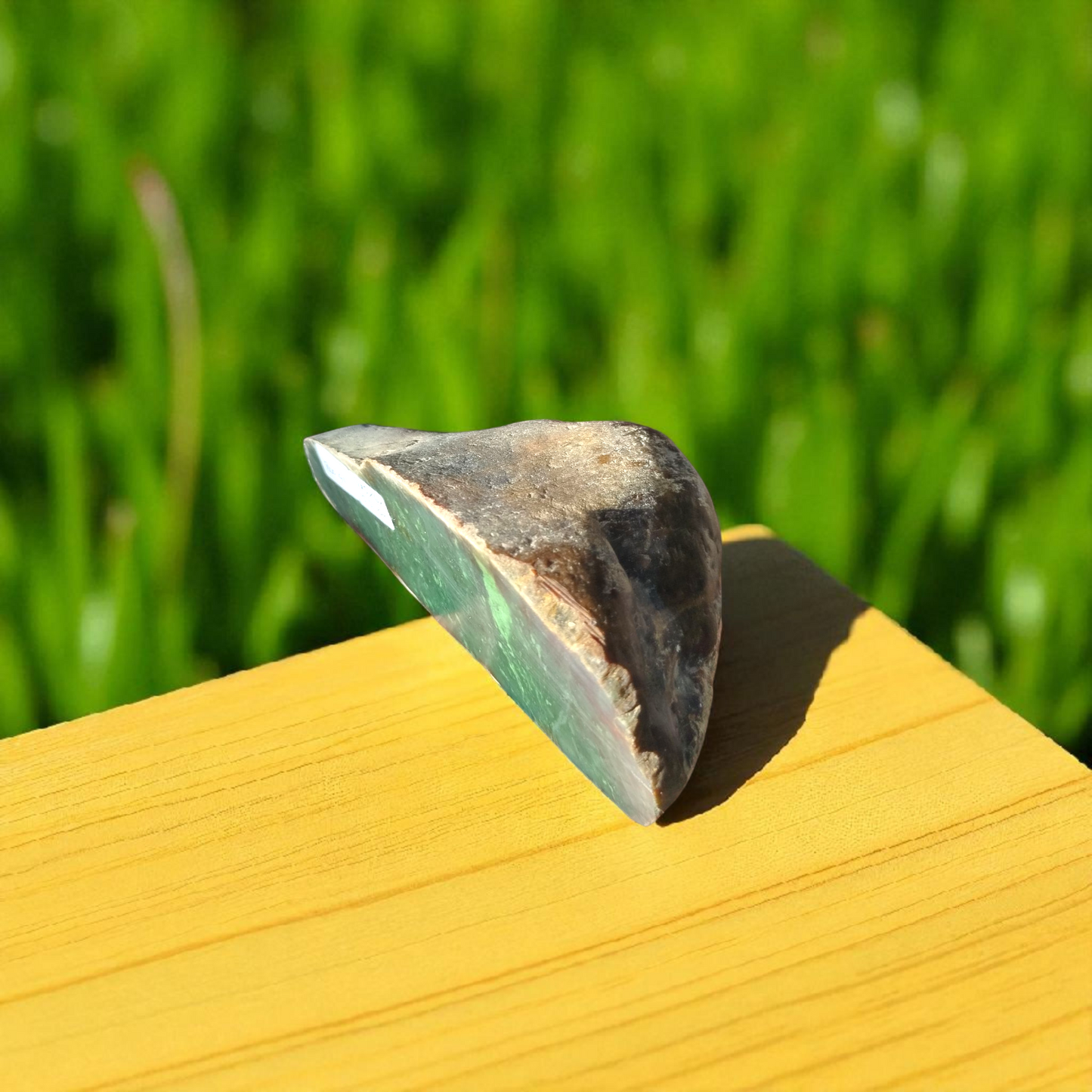 Natural Rough Green Nephrite Jade 1.76 lb