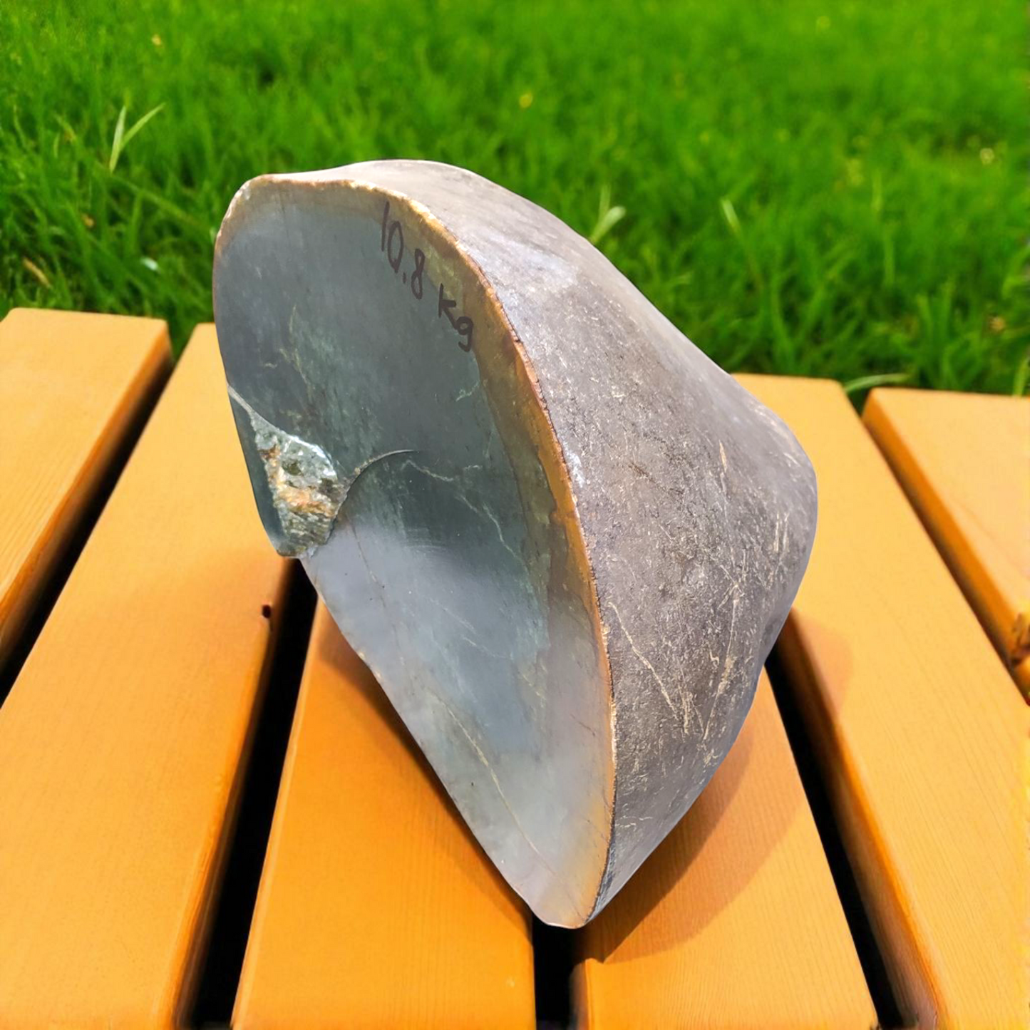 Natural Rough Dark Green Nephrite Jade 10.8 Kg