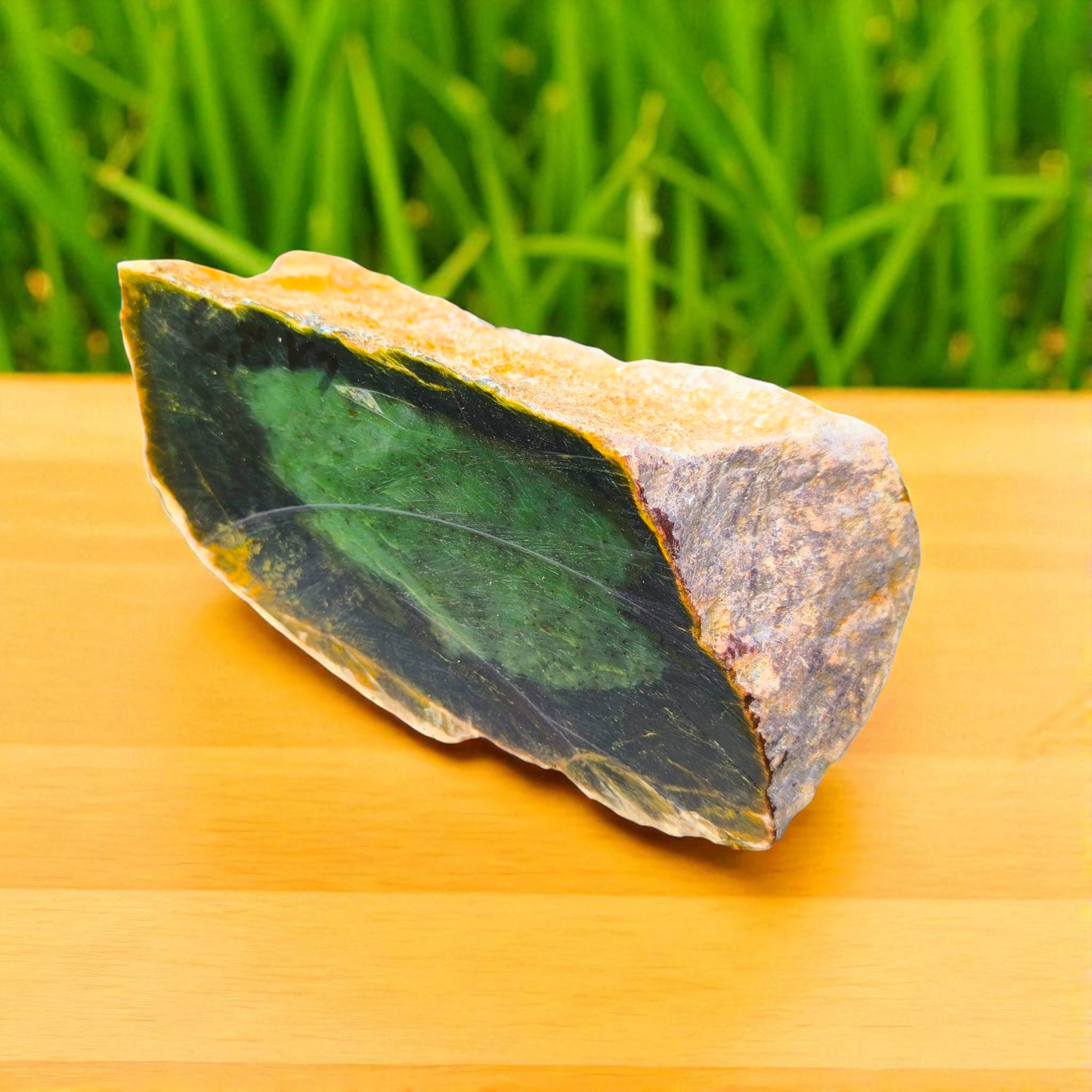 Natural Rough Green Nephrite Jade 6.8 Kg