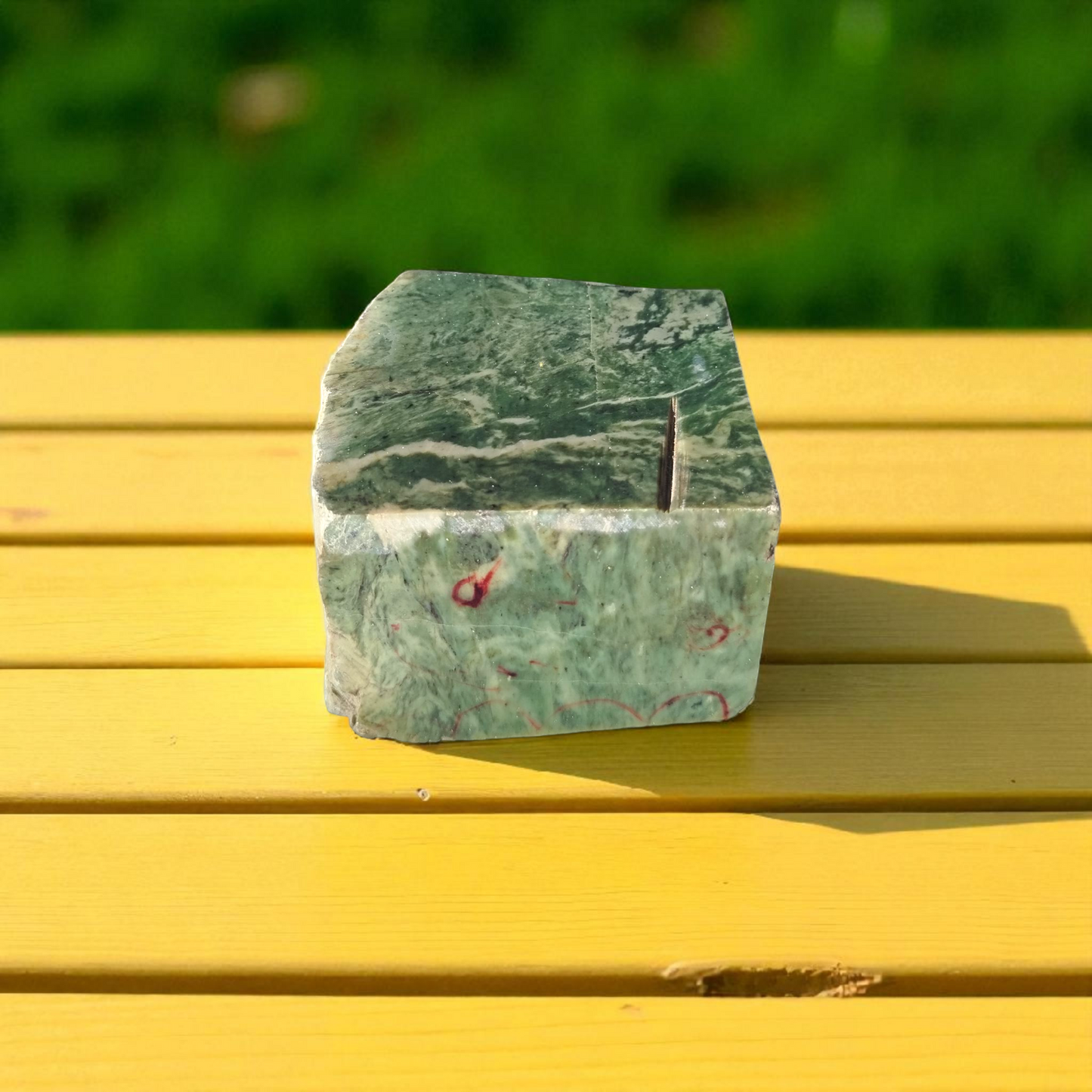Natural Rough Green Nephrite Jade 6 lb