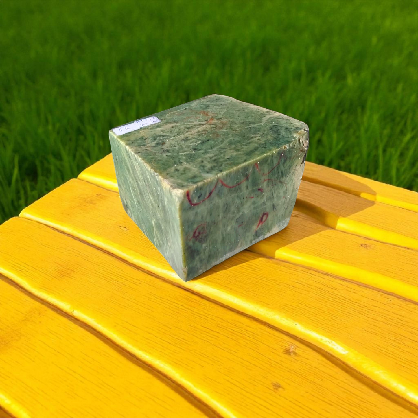 Natural Rough Green Nephrite Jade 6 lb