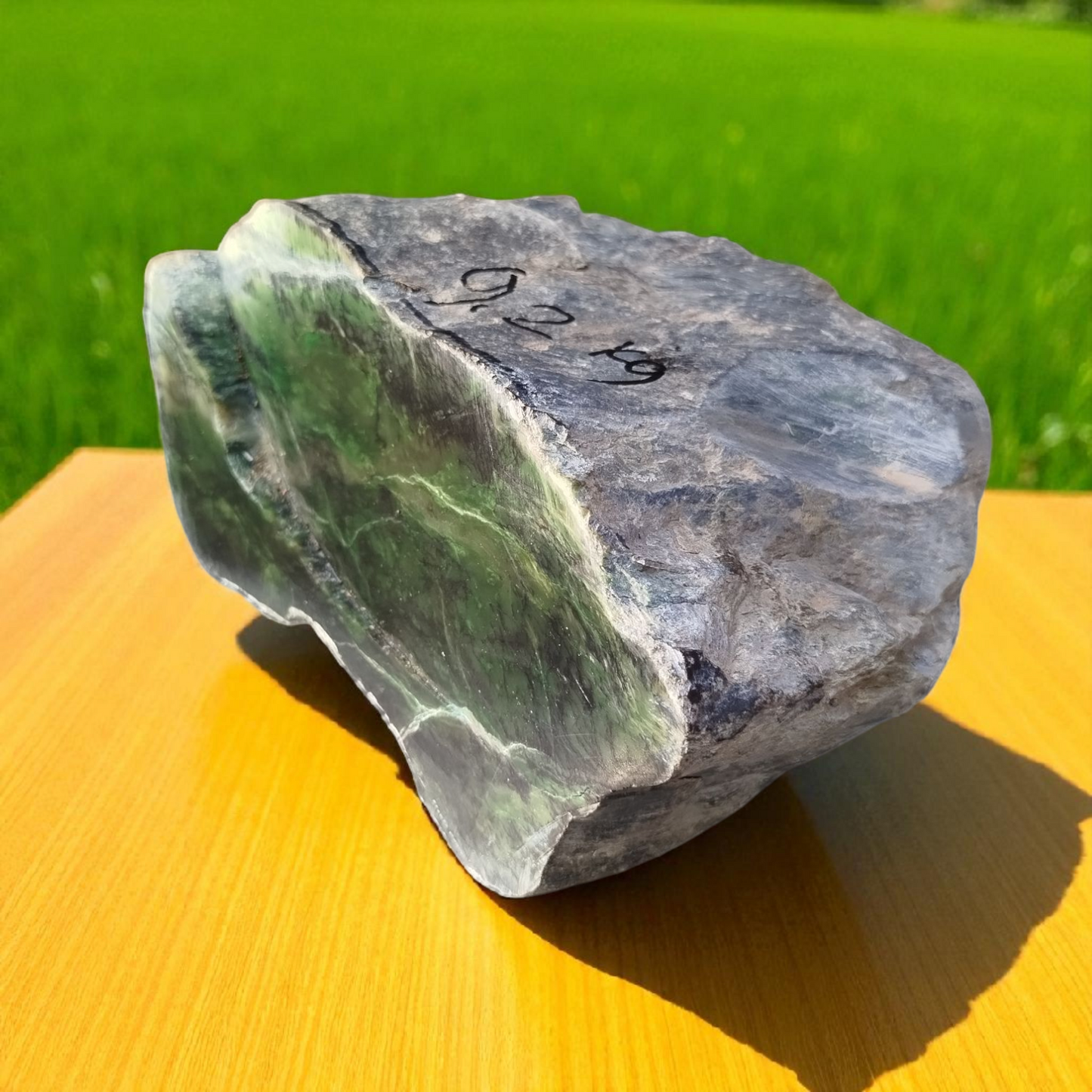 Natural Rough Green Nephrite Jade 9.3 Kg