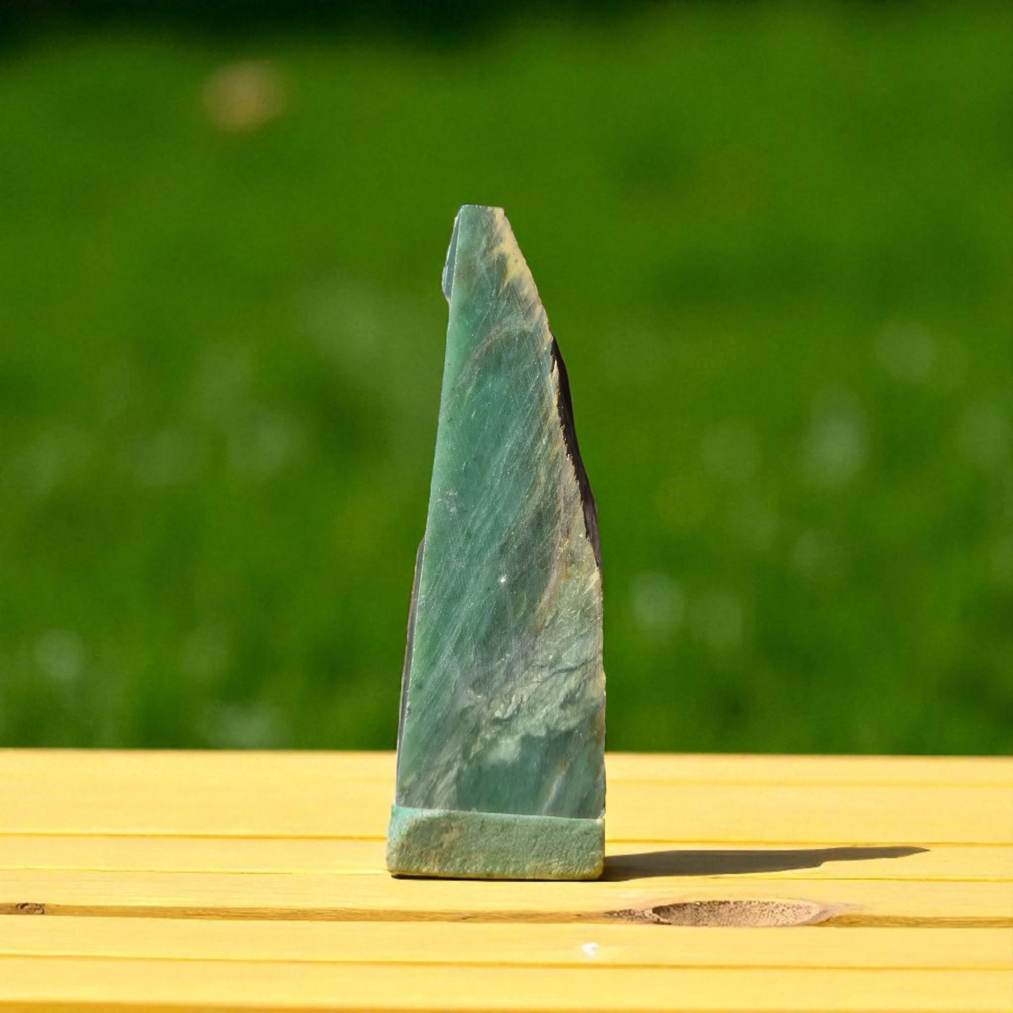 Natural Rough Green Nephrite Jade 0.9 lb