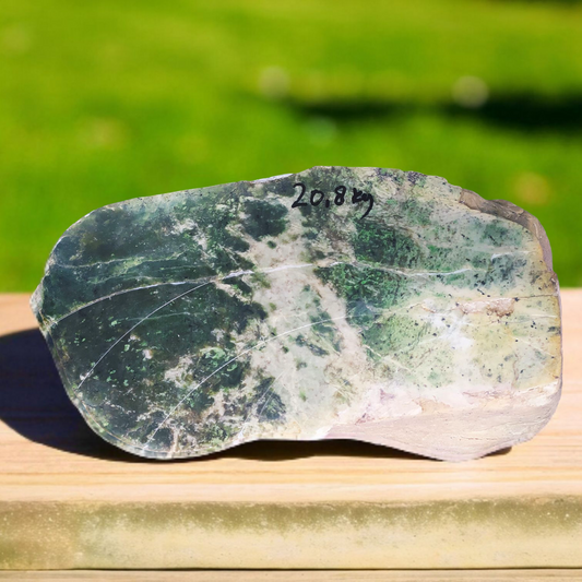 Natural Rough Green Nephrite Jade 20.8 Kg