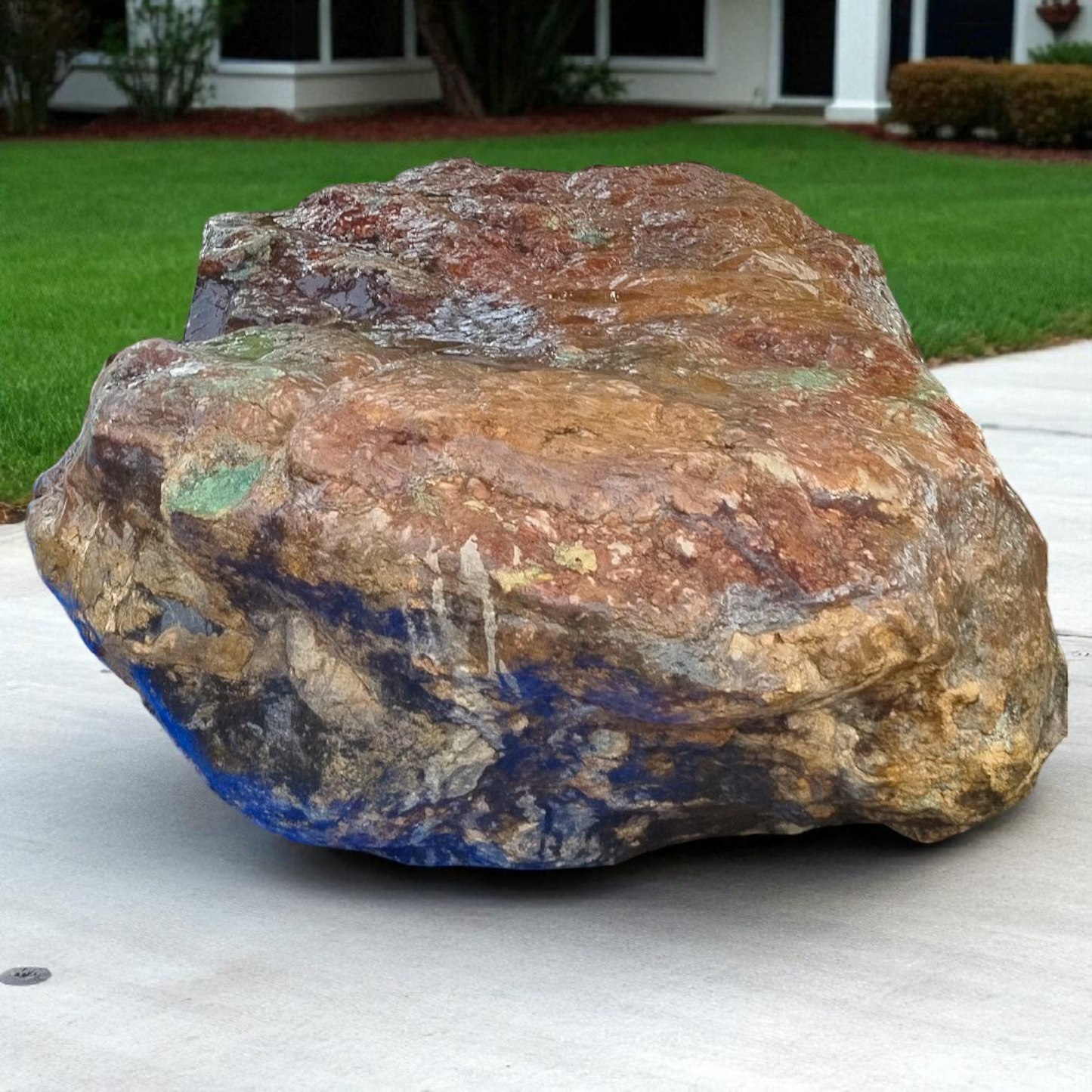 Natural Big Rough Green Nephrite Jade 3,130 Kg