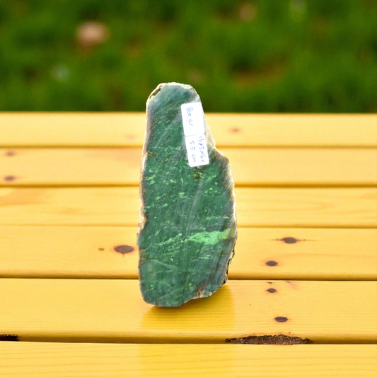 Natural Rough Green Nephrite Jade 1.76 lb