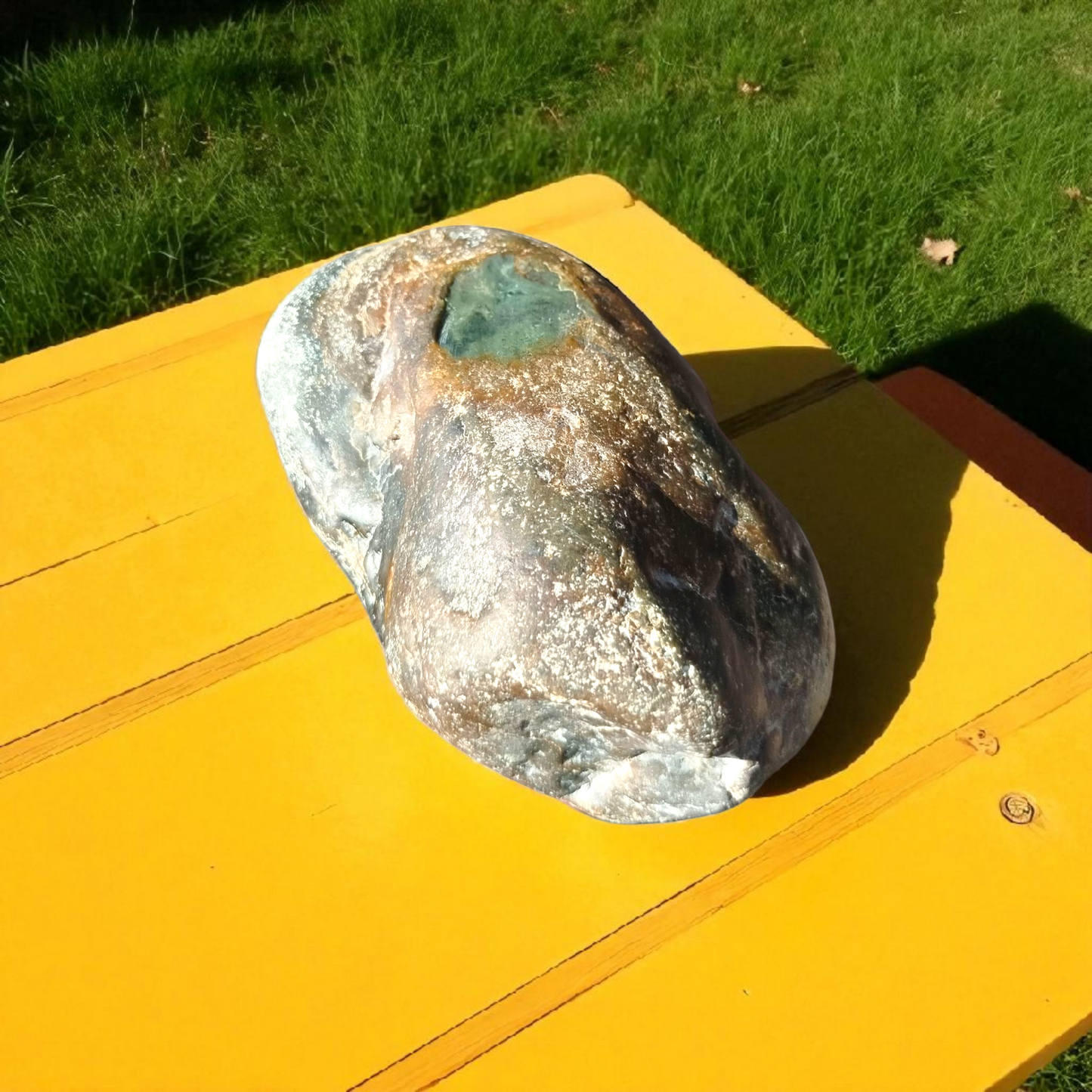 Natural Rough Green Nephrite Jade 4.5 lb