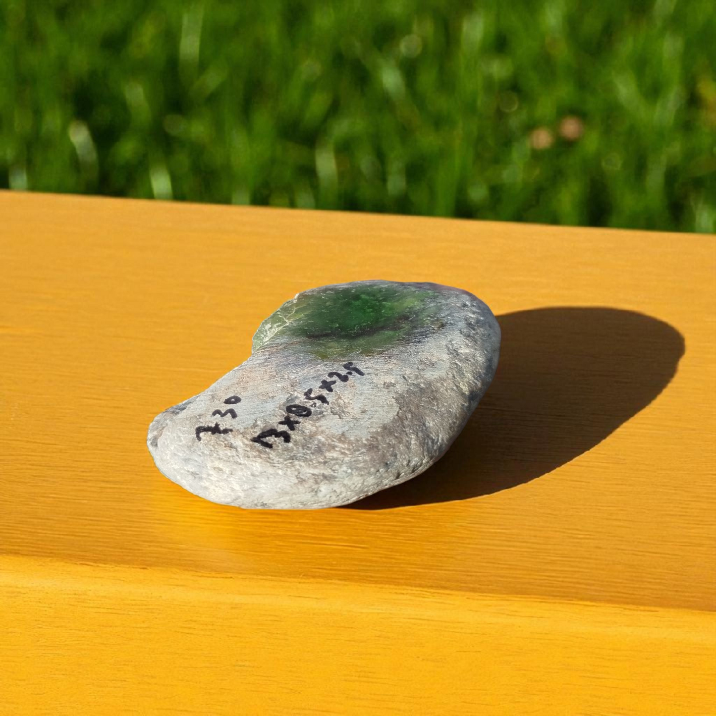 Natural Rough Green Nephrite Jade 1.6 lb