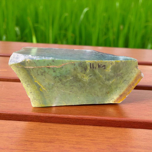 Natural Rough Green Nephrite Jade 24.2 lb