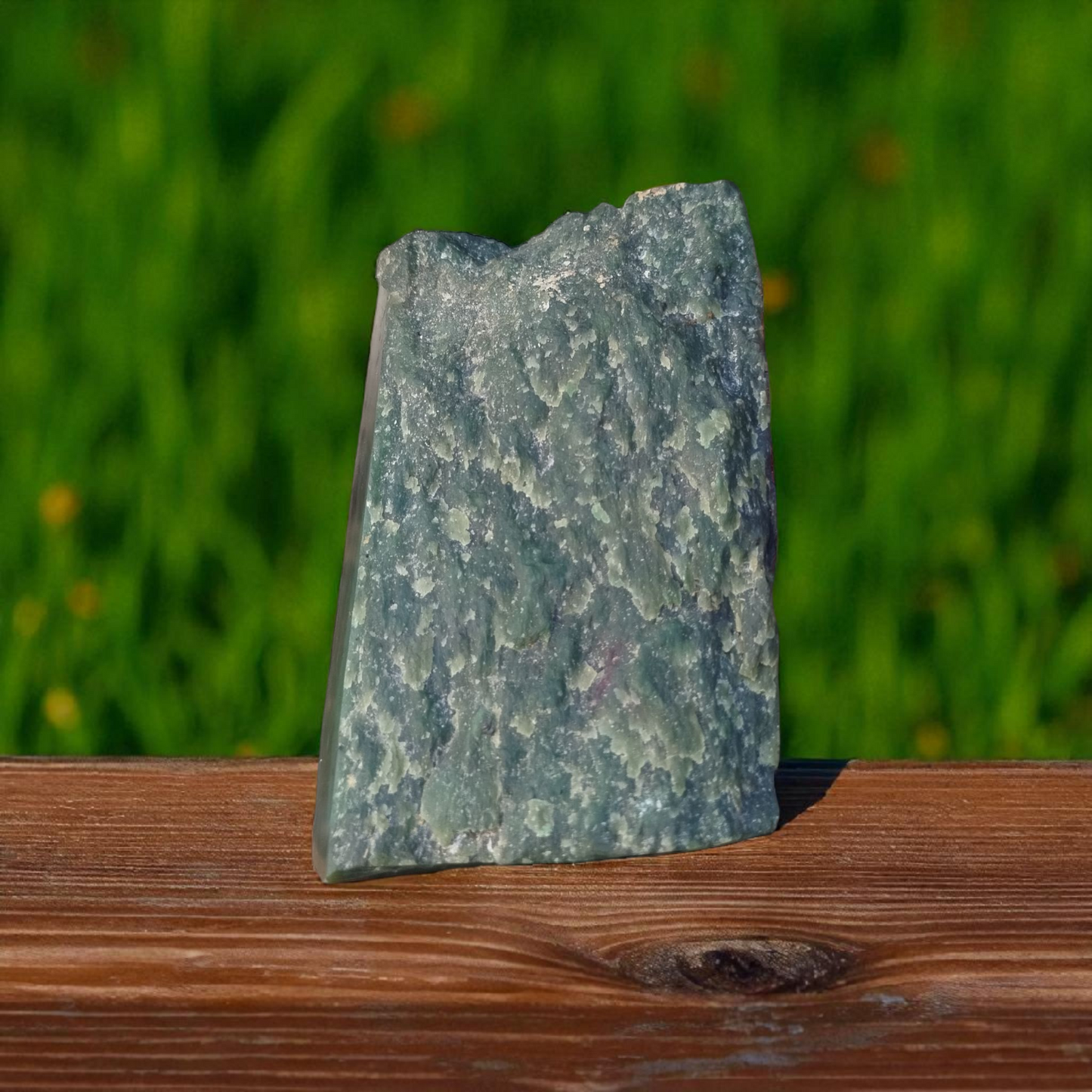 Natural Rough Green Nephrite Jade Block 3.74 lb