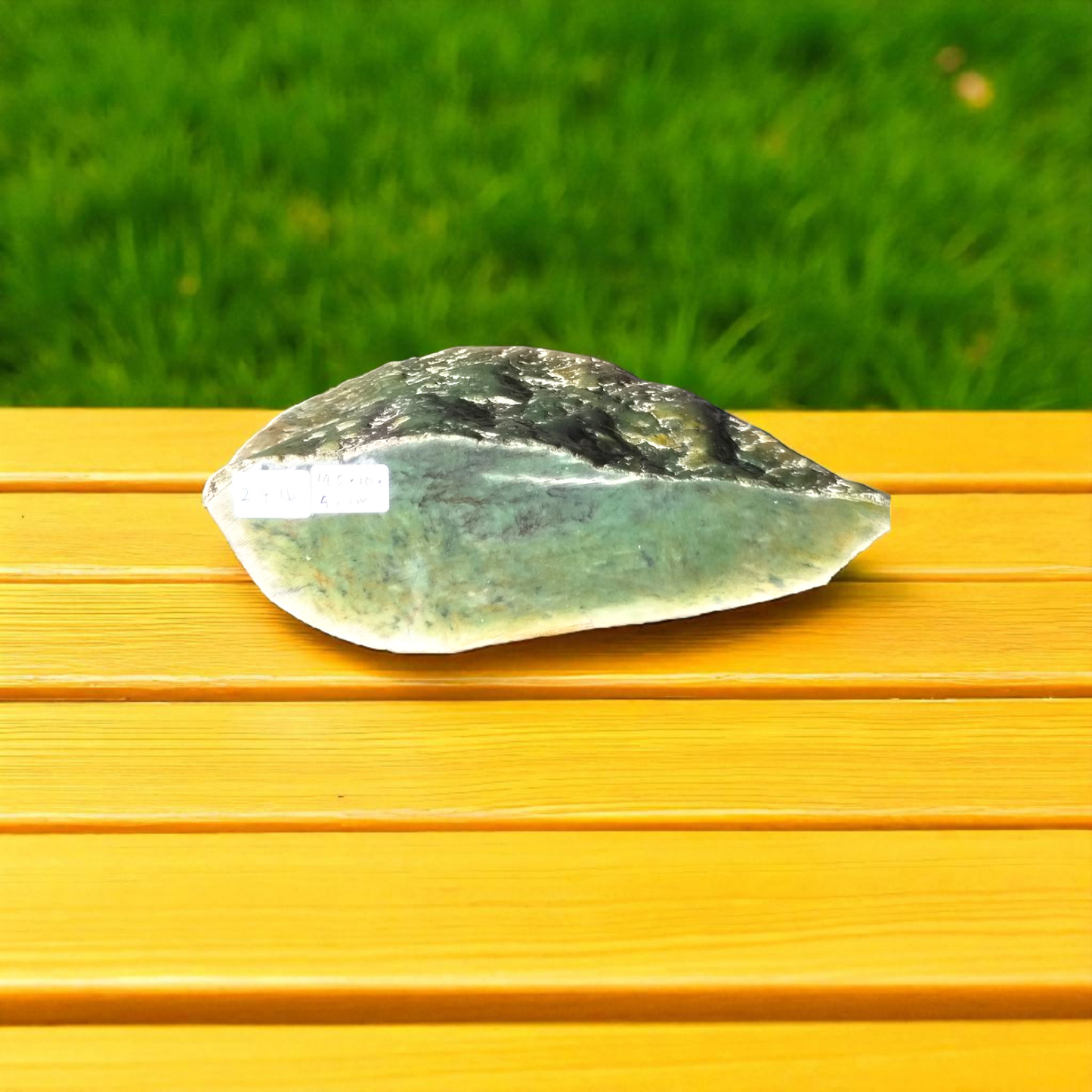 Natural Rough Green Nephrite Jade 2.7 lb