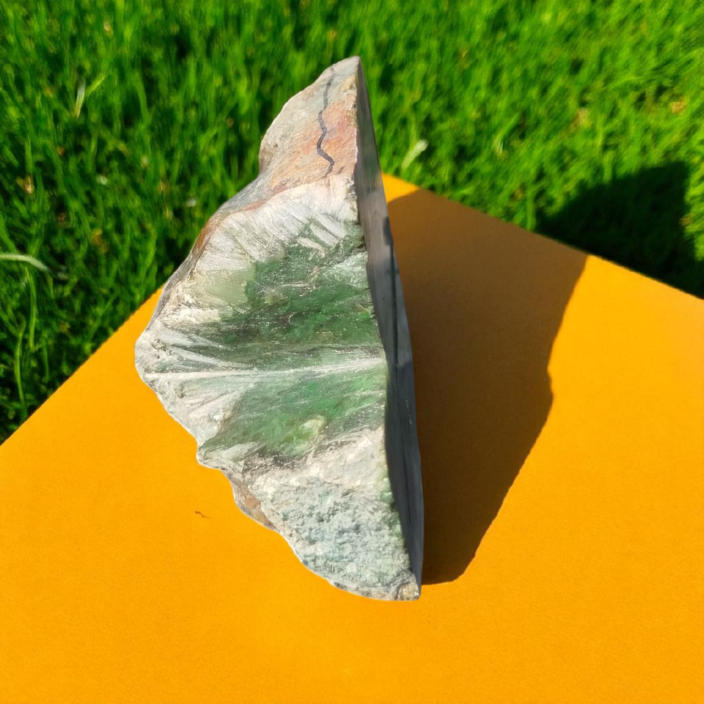 Natural Rough Green Nephrite Jade 4.85 lb