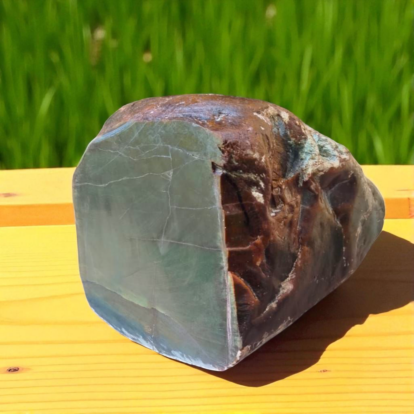 Natural Rough Green Nephrite Jade 16.2 Kg