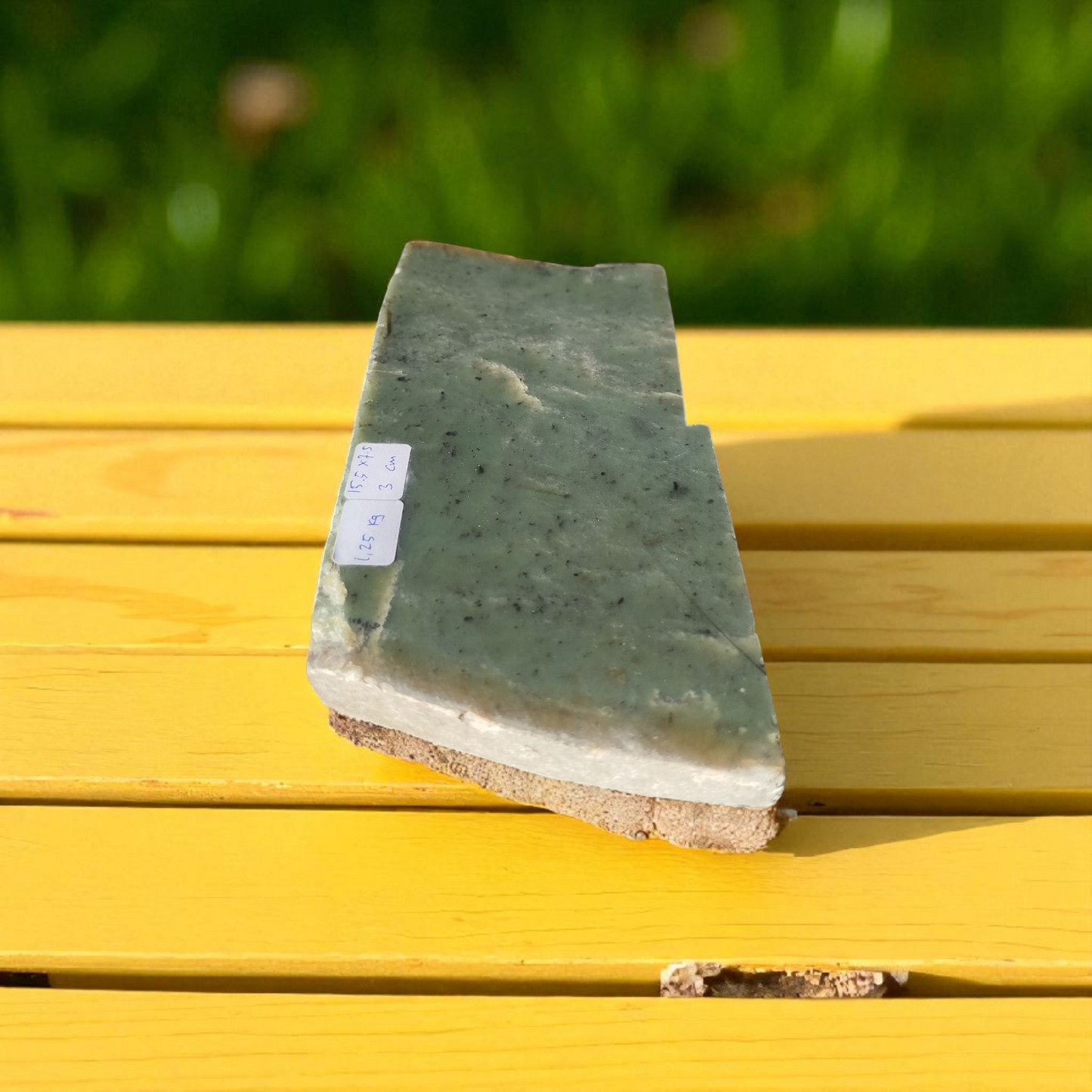 Natural Rough Green Nephrite Jade 2.75 lb