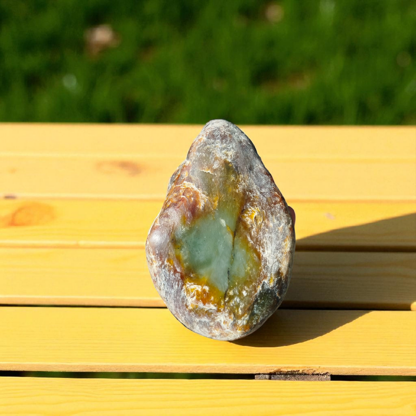 Natural Rough Green Nephrite Jade 1.5 lb