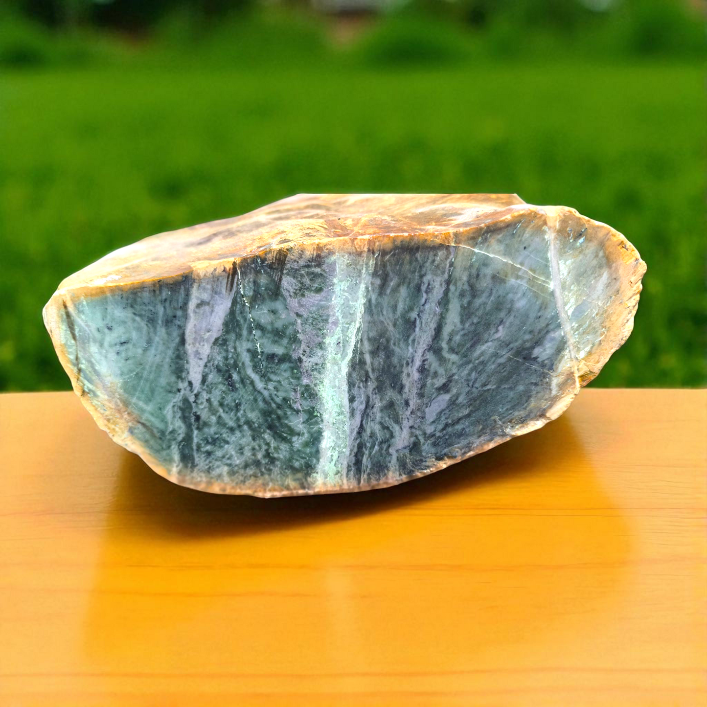 Natural Rough Green Nephrite Jade 27 Kg