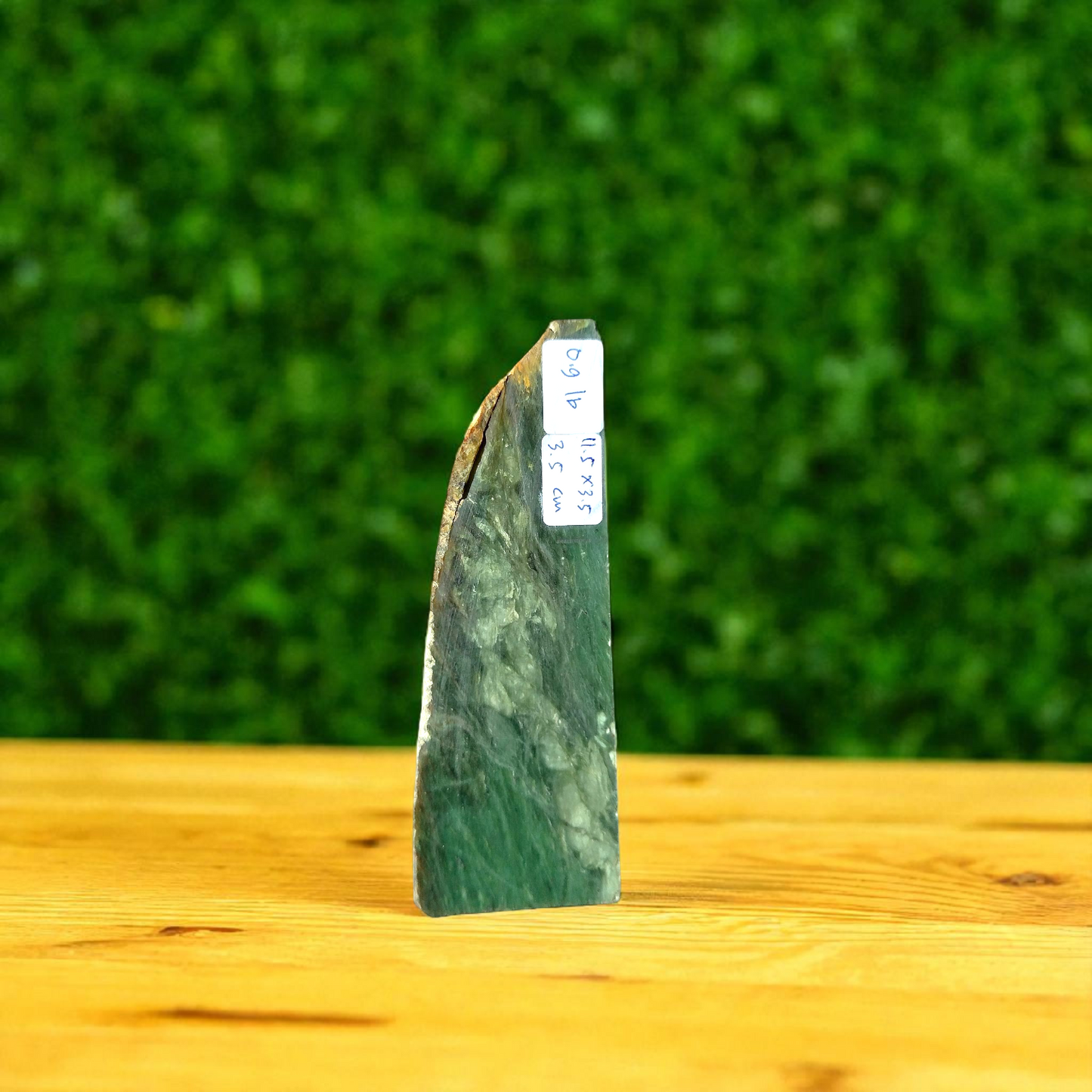 Natural Rough Green Nephrite Jade 0.9 lb