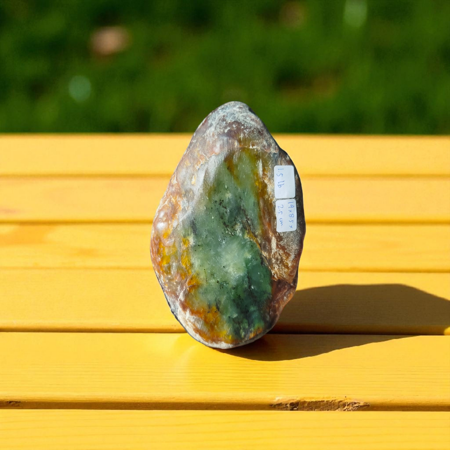 Natural Rough Green Nephrite Jade 1.5 lb