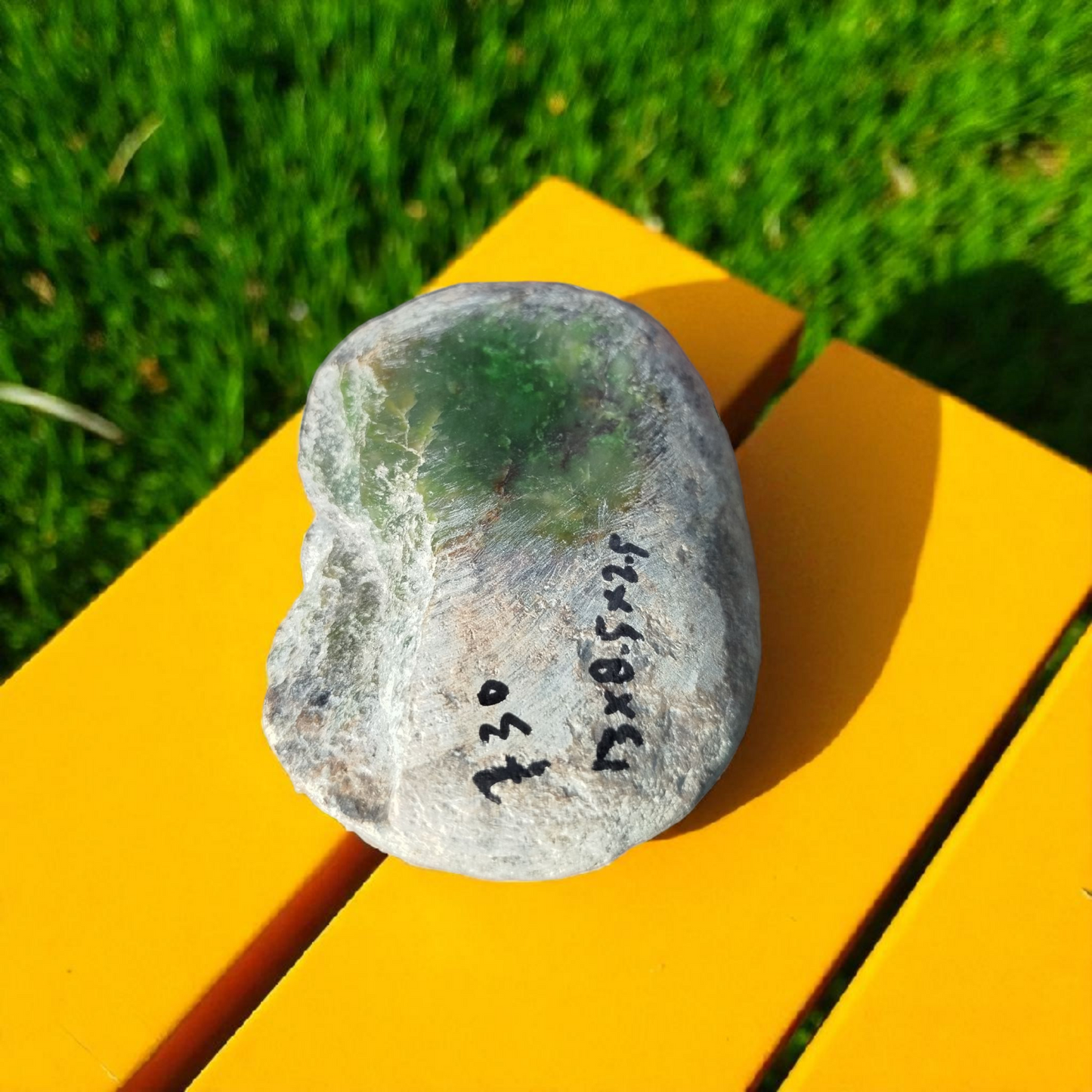 Natural Rough Green Nephrite Jade 1.6 lb